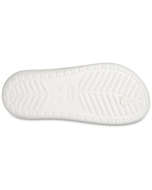 CROCSTM White Flip Flops / Sandals (shoes) Classic Flip