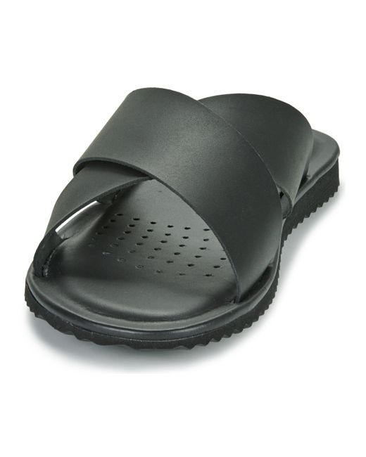 Geox Black Sandals U Erice for men