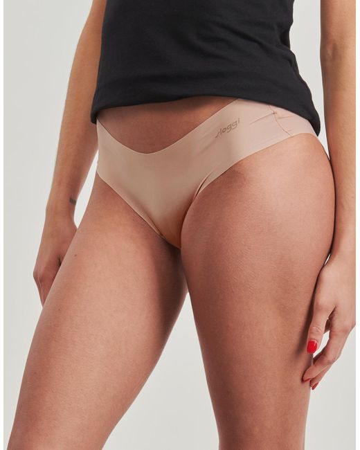 Sloggi Natural Knickers/panties Zero Microfibre 2.0 Hipster Pack De 2