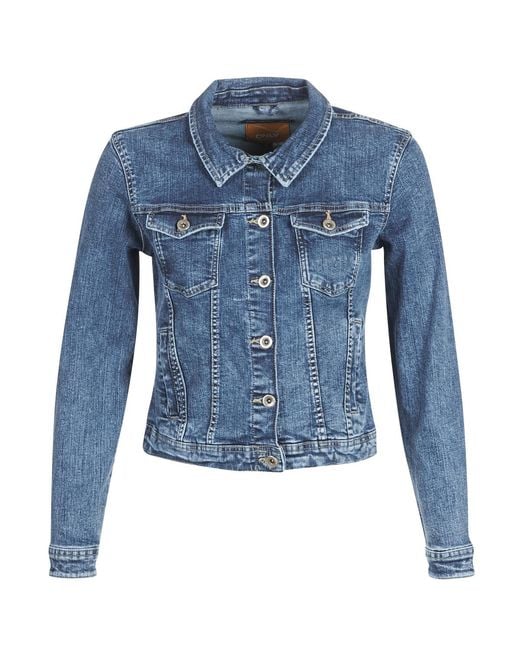 ONLY Blue Denim Jacket Onltia