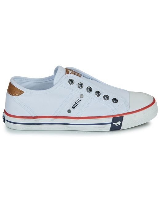 Mustang Blue Shoes (trainers) 26m0242008-white