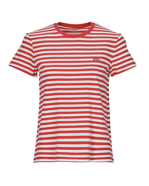 Levi's Red T Shirt Perfect Tee