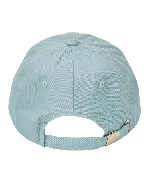 Calvin Klein Blue Cap Embroidered Monogram Cap