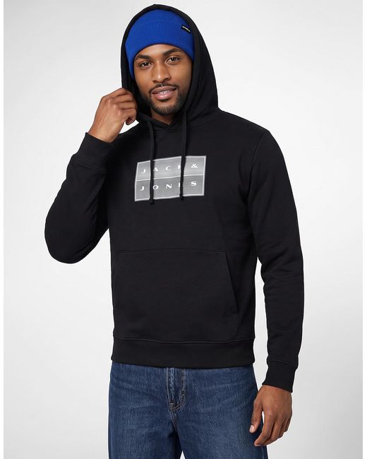 Jack & Jones Black Sweatshirts Jcofusion Box Sweat for men