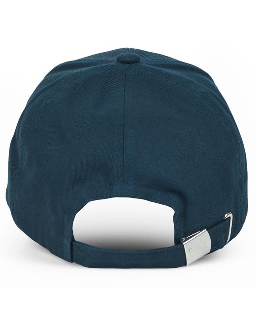 EA7 Blue Cap Train Core Id U Logo Cap for men