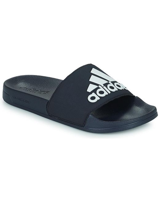 Adidas Blue Adilette Shower Tap-dancing