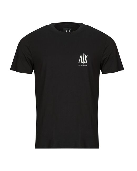 ARMANI EXCHANGE Black T Shirt T-shirt for men