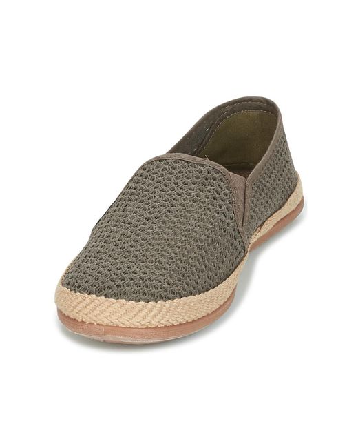 BAMBA by VICTORIA Gray Espadrilles / Casual Shoes Copete Elastico Rejilla Trenza for men