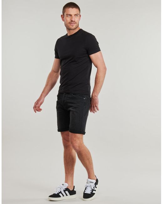 Jack & Jones Black Shorts Jjirick for men