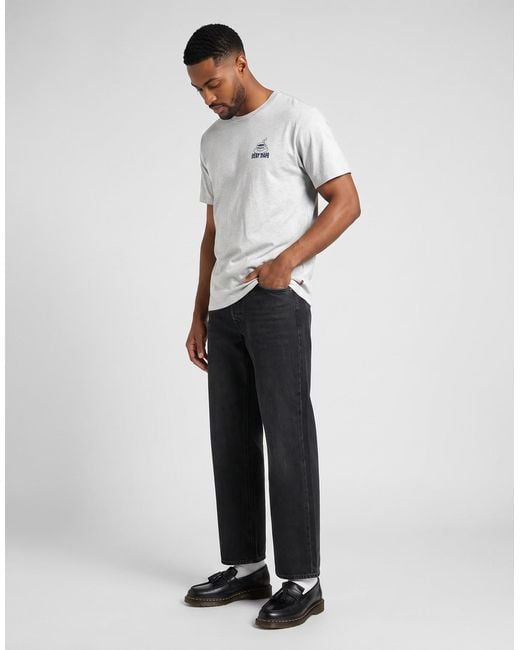 Levi's White T Shirt Ss Relaxed Fit Tee for men