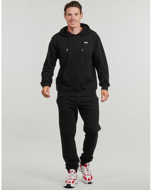 Fila Black Hoodies Bengel Regular Hoody for men
