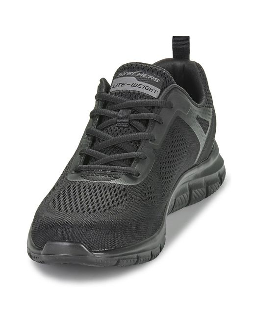 Skechers Black Shoes (trainers) Track - Broader for men