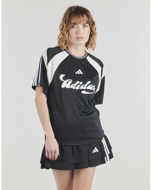 Adidas Black T Shirt House Of Tiro Jersey