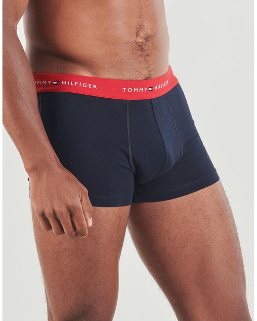 Tommy Hilfiger Blue Boxer Shorts Trunk X3 for men