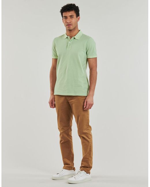 Geox Green Polo Shirt M Polo Garment for men