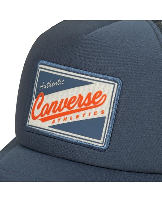Converse Blue Cap Trucker Cap