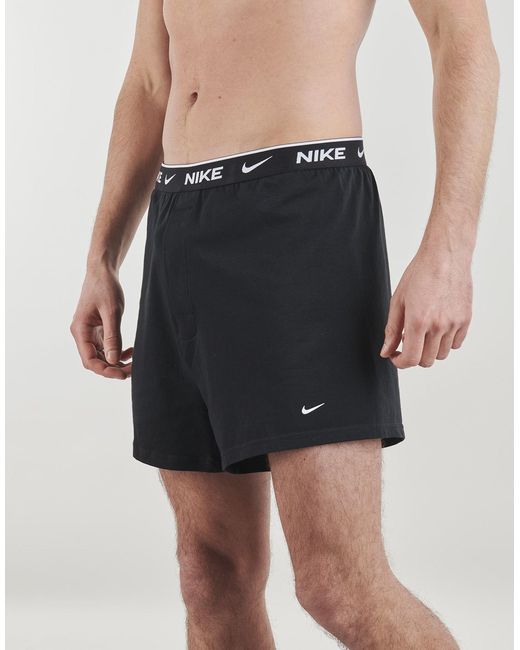 Nike Black Boxers Cotton Trunk Strc X3 for men