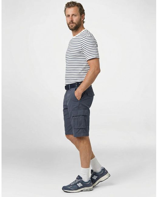 Teddy Smith Blue Sytro Shorts for men