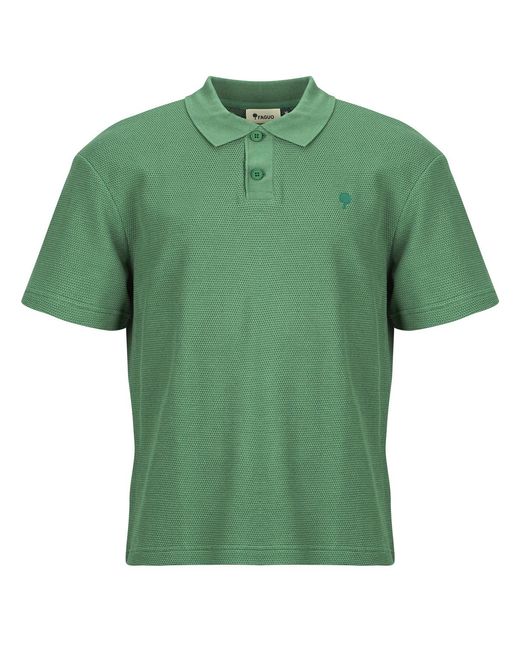Faguo Green Polo Shirt Montge for men