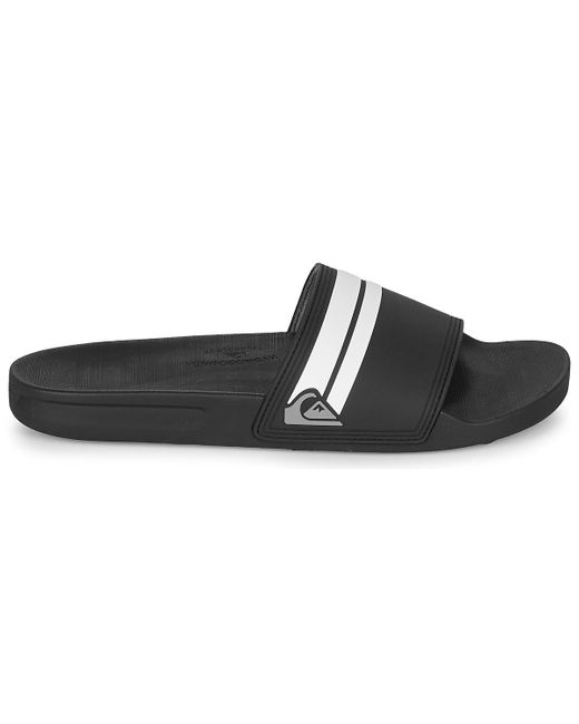 Quiksilver Black Rivi Slide for men