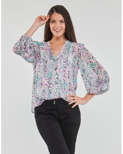 Les Petites Bombes Blue Blouse Elixiane