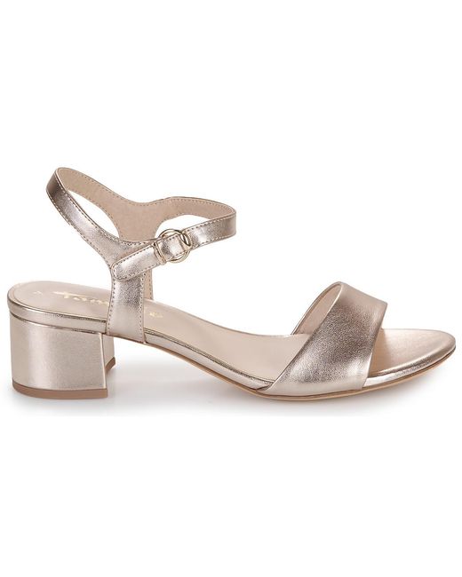 Tamaris Metallic Heeled Sandals 28249-933
