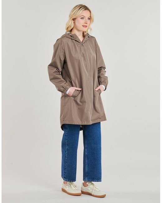 ONLY Brown Parka Onlfry Rev Metallic