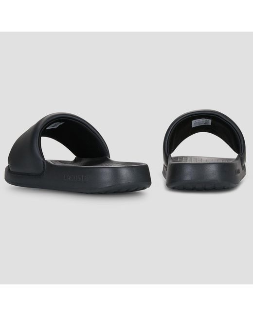 Lacoste Black Shoes (trainers) Serve Slides 1.0 for men