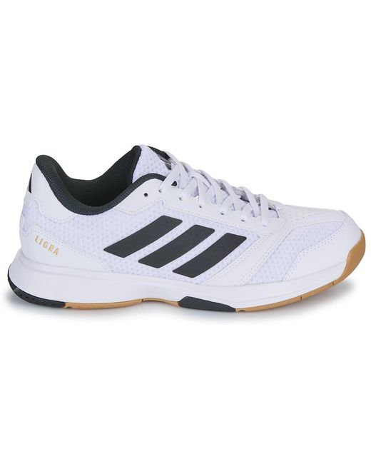 Adidas White Indoor Sports Trainers (shoes) Ligra 8 M
