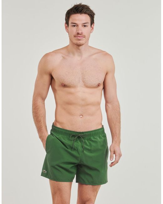 Lacoste Green Trunks / Swim Shorts Mh6270 for men