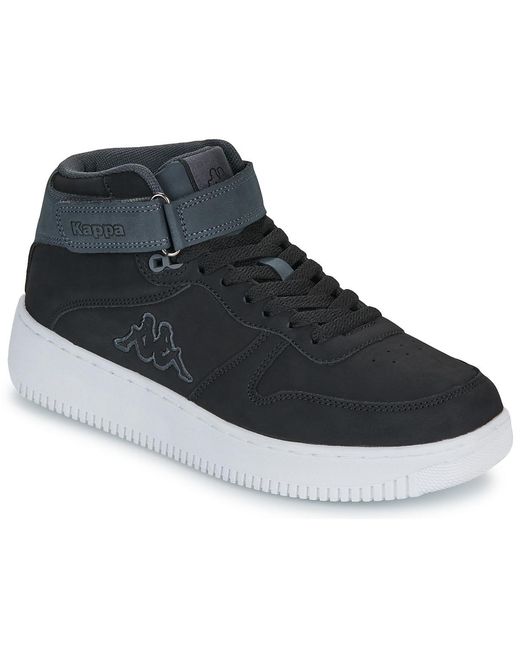Kappa Black Shoes (high-top Trainers) Logo Maserta 4 Md for men
