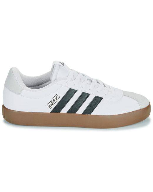 Adidas White Shoes (trainers) Vl Court 3.0 for men