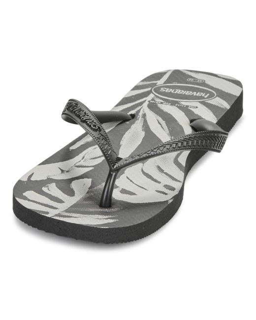 Havaianas Black Flip Flops / Sandals (shoes) Aloha for men