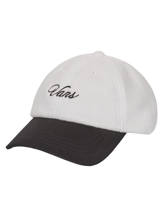 Vans Gray Cap Script Curved Bill Jockey for men