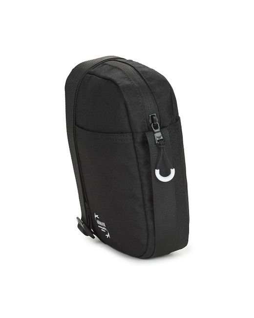 EA7 Black Pouch Train Core U Pouch Bag Small A - Man's Pouch Bag for men