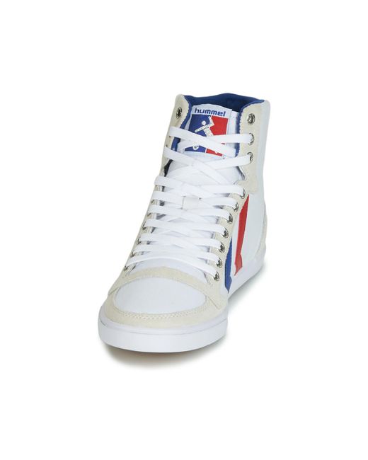 Hummel Blue Slimmer Stadil High Shoes (high-top Trainers)