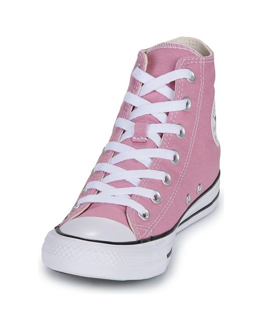 Converse Purple Shoes (high-top Trainers) Chuck Taylor All Star