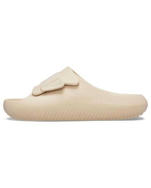 CROCSTM Natural Flat Sandals Mellow Luxer Slide