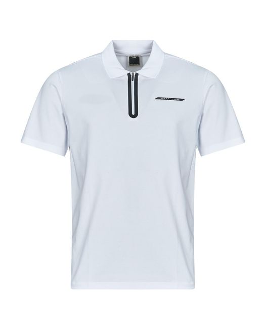 Jack & Jones Blue Polo Shirt Jcofusion for men