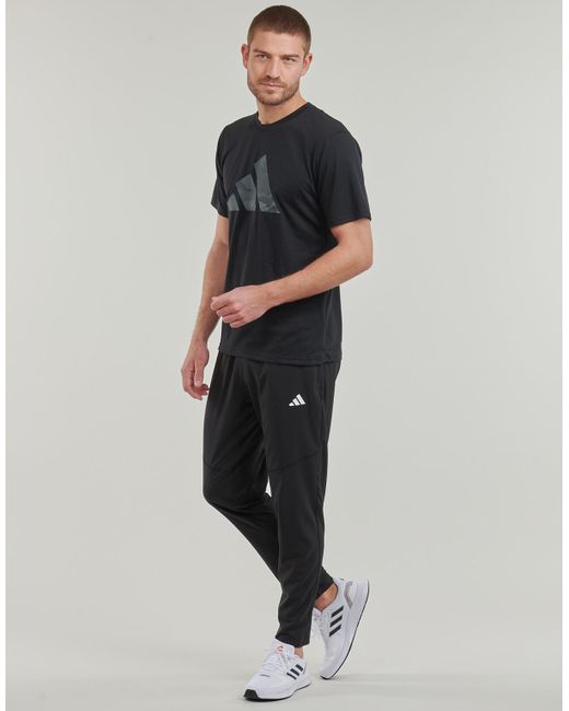 Adidas Black T Shirt Tr-essea Bl T for men