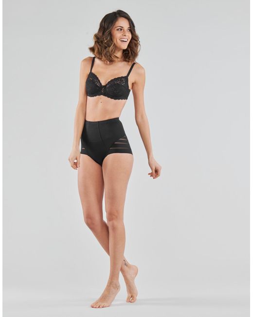 Dim Black Diam's Control Culotte Haute Knickers/panties