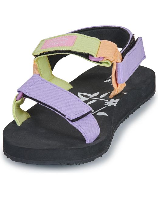 Oxbow Blue Flat Sandals Rixy