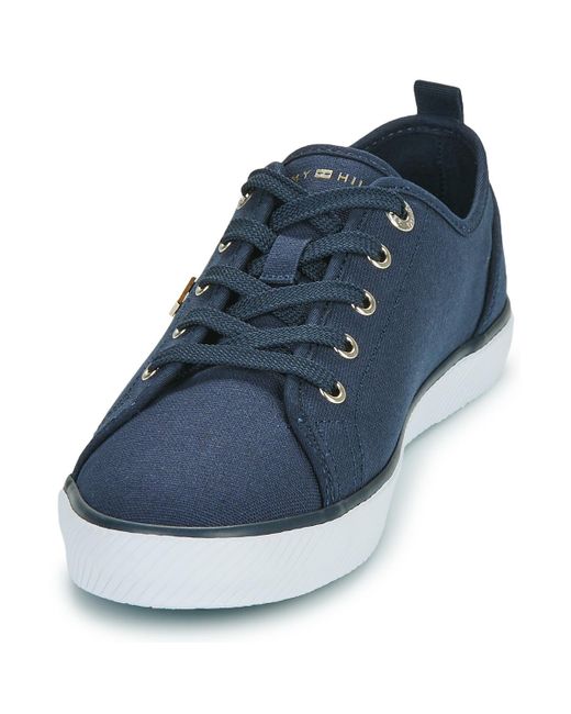 Tommy Hilfiger Blue Shoes (trainers) Vulc Canvas Sneaker