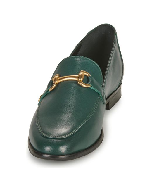 Betty London Green Loafers / Casual Shoes Miela