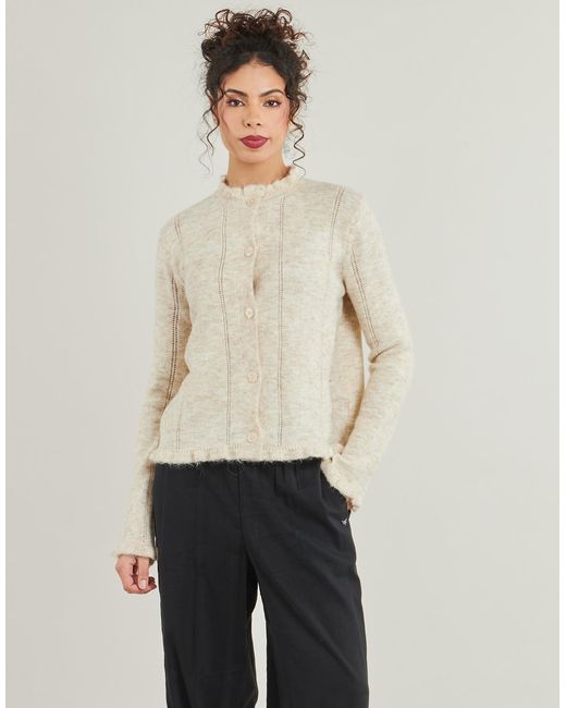 Pieces Natural Sweater Pcjasmijn