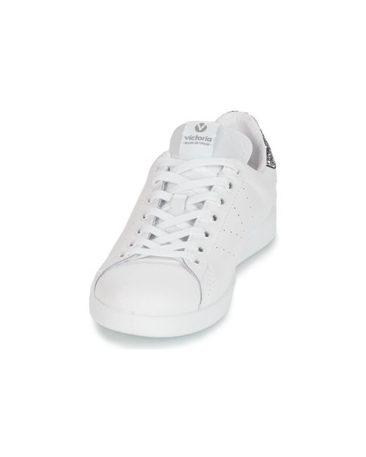 Victoria Deportivo Basket Piel Women's Shoes (trainers) In White