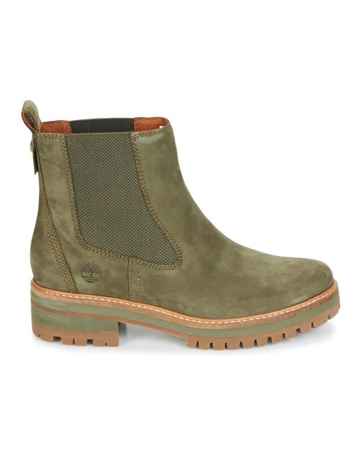 timberland chelsea boots green