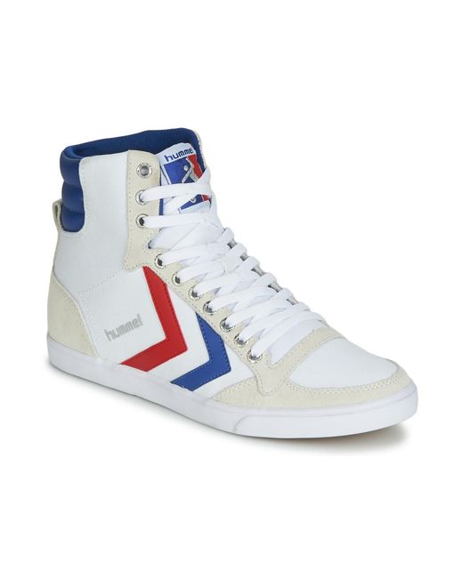 Hummel Blue Slimmer Stadil High Shoes (high-top Trainers)