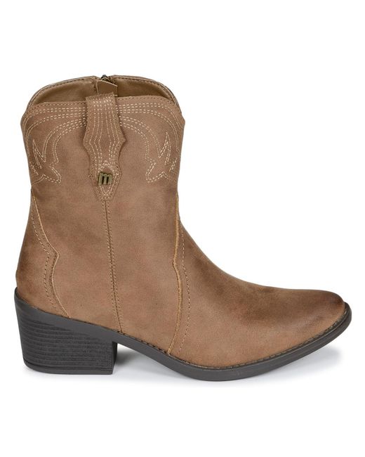 MTNG Brown Low Ankle Boots 54910