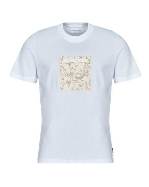 Jack & Jones Blue T Shirt Jcotarmac for men